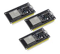 ESP Módulos,3 Piezas ESP Placa de Desarrollo 2.4 GHz Dual Core WLAN WiFi Bluetooth 2102 Chip para Arduino（38 Pins）