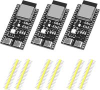 ESP-S3 XTVTX 3 Piezas ESP-S3-DevKitC-1 WROOM-1-N16R8 Tarjetas de Desarrollo 16M Expansión Flash Externa 8M PSRAM con WiFi, Bluetooth 5.0 para Arduino