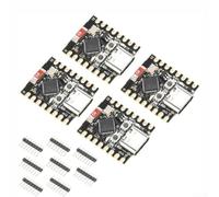 ESP32-C3 - Placa de desarrollo de 4 módulos WiFi de baja potencia 160 MHz CPU para redes de sensores, interfaz tipo C presoldada para MicroPython compatible con hogar inteligente