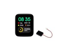 ESP32-C6 - Placa de desarrollo con pantalla táctil de 1.7 pulgadas, LCD de 240 × 280 262 K, procesador RISC-V de 32 bits, compatible con Wi-Fi 6, IEEE 802.15.4 (Zigbee 3.0 y Thread), y Bluetooth 5