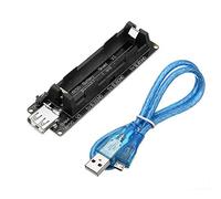 ESP32 ESP32S 0.5A Micro USB Cargador Junta 18650 Batería Escudo de Carga Para Arduino Wemos Raspberry Pi Placa V3 con Cable