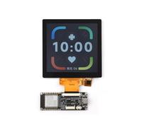 ESP32-S3 4inch RGB Round Touch Display with RGB LCD Driver Board Based On ESP32-S3-WROOM-1-N8R8,480×480 Resolution TFT Capacitive Display, Support WiFi & Bluetooth