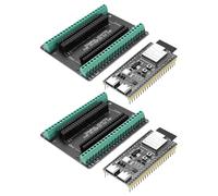 ESP32-S3 DevC-1-N16R8-S3 - Placa de desarrollo con placa de expansión AYWHP Wi-Fi + BLE MCU ESP32-S3 módulo totalmente integrado compatible con Arduino (2 unidades)