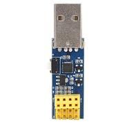 ESP8266 ESP-01 Semiconductor Adaptador de módulo WiFi USB Transceptor inalámbrico en Serie Microcontrolador de comunicación inalámbrica Accesorio de Descarga