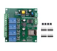 ESP8266 ESP-12F Módulo de relé WiFi de 4 canales AC90-250V/DC7-30V/5V interruptor de relé de retardo para IDE IOT remoto