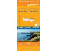 ESPA?A NOROESTE - ASTURIAS CANTABRIA 11572 (2024): Straßen- und Tourismuskarte 1:250.000 (MAPA REGIONAL)