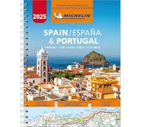 ESPA?A & PORTUGAL 2025 - ATLAS DE CARRETERAS Y TURISMO