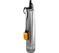 ESPA LEADER Bomba Sumergible BORA 95 4M para Aguas Limpias | Para Uso Doméstico, Riego y Goteo, 1200 W, Caudal Máximo 5.500 l/h, Altura 54 m, con Interruptor de Nivel, Acero Inoxidable