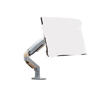 Espaciado de los Orificios la Base del Brazo robótico Soporte Monitor(Lakelightblue)