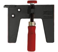 Espaciador Bessey PVA, regulable sin niveles para distancia a la pared de 7 a 35 mm, apoyo frontal y lateral de parquet macizo a pegar, peso 0,47 kg