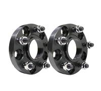 Espaciador Coche Separadores De Rueda Para Ford Para Mondeo 2000-2025 5x108 63.4 M12x1.5 Centrados En El Buje Kit Placas Ajuste Separadores De Ruedas Espaciadores(2 piezas 25mm)