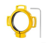 Espaciador de aleación de aluminio de alta resistencia para SRAM para ajuste de hueco de manivela DUB con especificaciones precisas para un ajuste óptimo de manivela y soporte inferior (B-dorado)