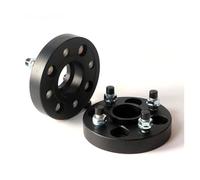 Espaciador de aleación de aluminio para automóvil Adaptador espaciador de rueda PCD 4x108 CB 63,4mm para Ford para Fiesta/ST para focus para ecosport Ka/K Figo Lkon b-max M12x1.5(2PCS 25MM)