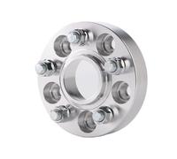 Espaciador de aleación de aluminio para automóvil Adaptador espaciador de rueda PCD 5x108 CB 63,4 para Range,para Rover,para Evoque,para Ford,para Focus,para Volvo S60(Prata,2pcs 30mm)