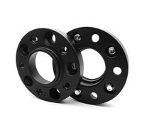Espaciador de aleación de aluminio para automóvil Espaciadores rueda tuerca, llanta 5x112 CB 57,1mm para VW para Atlas para Golf Gti para Audi para Q2 Q3 A3 TT 2 piezas(Embedded spacer 25mm)