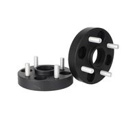 Espaciador de aleación de aluminio para automóvil Para CITROEN C-Elysée C2/C3/C3-XR/C4/C4L/C4 Para Cactus/DS3 M12XP1.25(2PCS 30mm Black)