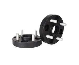 Espaciador de aleación de aluminio para automóvil Para CITROEN C-Elysée C2/C3/C3-XR/C4/C4L/C4 Para Cactus/DS3 M12XP1.25(2PCS 30mm Black)