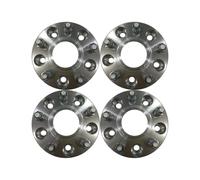 Espaciador de aleación de aluminio para automóvil Rueda espaciadora, 4 unid/set, aleación de aluminio para Jeep JK, para Wrangler 2007-2017(Negro)