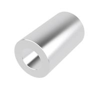Espaciador de aluminio 3/4" DE x 3/8" ID x Elija su longitud, espaciador redondo, soporte sin rosca, casquillo de acabado liso, se ajusta a tornillos y pernos 3/8" o M10 de Metal Spacers Online (1-1/4