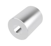 Espaciador de aluminio 3/4" OD x 5/16" ID x muchas longitudes redondas por espaciadores de metal en línea (1" de longitud, 5)