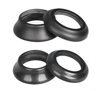 Espaciador de auriculares de 118 pulgadas en arandelas cónicas de fibra de carbono para tubo de dirección de ciclismo de 8 5/15 mm de altura, diseñado para horquillas de 28 6 mm (8 mm mate)