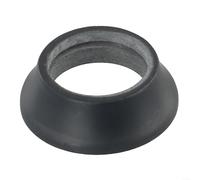 Espaciador de auriculares de fibra de carbono de grado profesional, kit de arandela de ciclismo de 118 pulgadas para tubos de dirección (15 mm mate)