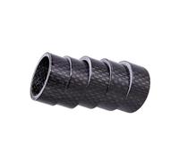 Espaciador De Bicicleta Arandela de auriculares for bicicleta, ultraligera fibra carbono, tubo horquilla for montaña y carretera, junta espaciadora vástago 1, 2, 3, 5mm, 10mm 15mm, 5 uds(15mm)