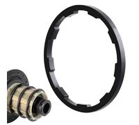 Espaciador de bicicleta, arandela de casete de velocidad de bicicleta | Arandela de soporte inferior anodizada de aleación de aluminio 1 mm/1,5 mm/1,85 mm/2 mm/2,18 mm/2,35 mm