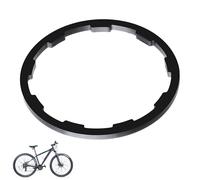 Espaciador de bicicleta,Disco de rueda de inercia ligero - Juntas de arandelas de aleación de aluminio para bicicletas de montaña