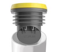 Espaciador De Brida Para Inodoro - Válvula Anti Retorno Engrosada Para Prevención De Fugas Y Olores | Anillo De Sellado Para La Brida Del Inodoro | Para Instalación Y Mantenimiento De Baño, Hogar Y Co