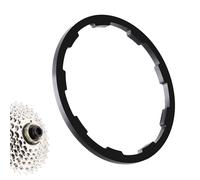 Espaciador de casete de bicicleta,Arandela de casete de velocidad de bicicleta | Arandela de pedalier anodizada de aluminio 1 mm/1,5 mm/ 1,85 mm/ 2 mm/ 2,18 mm/2,35 mm