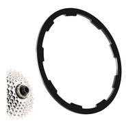 Espaciador de casete de bicicleta - arandela de volante de casete con múltiples opciones de tamaño: 1 mm, 1,5 mm, 1,85 mm, 2 mm, 2,18 mm, 2,35 mm, espaciadores de cubo para mantenimiento y reparación
