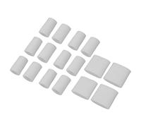 Espaciador de Dedos, 8 Pares Alivio del Dolor Alisador de Juanetes Silicona Reutilizable para Dedos Superpuestos