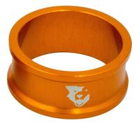 Espaciador de direcci n de precisi n de Wolf Tooth Components, paquete de 5, color naranja, 15 mm