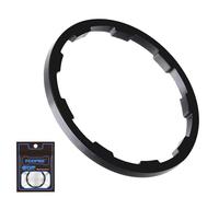 Espaciador de engranaje para bicicleta, espaciador ligero para casete de bicicleta, cubo de volante de 1 mm/1,5 mm/1,85 mm/2 mm/2,18 mm/2,35 mm arandela de auriculares de bicicleta