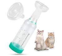 Espaciador de inhalador de mano para gatos con 2 máscaras para gatos que ayudan a respirar y administrar medicamentos