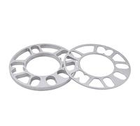 Espaciador De Llanta De Aleación De Aluminio 3/5/6/8/10mm Junta De Ruedas Neumáticos Piezas Automóvil 4x100 4x114,3 5x100 5x108 5x114,3 1 Par Separadores ruedas coche(3mm)