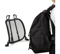 Espaciador de mochila de ventilación ligera VENTAPAK - Marco accesorio para mejorar el flujo de aire, protección contra el sudor y tensión en la espalda Ajustable y ligero <12 oz