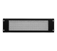 Espaciador de panel de montaje en rack Navepoint 3U con ventilaci n para gabinete o caja de rack de red de servidor de 19 pulgadas, color negro