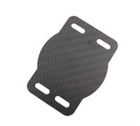 Espaciador de pierna compatible con SPEEDPLAY de 0,5 mm, 1 mm, 2 mm, fibra de carbono para tacos LollipopLock, ajuste de altura de pila de pedal (1 mm)