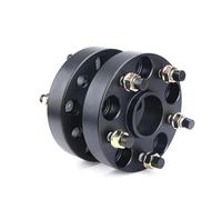 Espaciador De Rueda 2 Piezas Para Junta De Rueda 15/20/25/30/40 Mm Adaptadores Conversión Espaciadores Ruedas Para PCD 5x112 A 5x100 5x108 5x114,3 5x120 5x130 Separadores Rueda Coche(20mm Black)