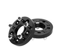 espaciador de rueda 2 uds 5x114,3 CB 60,1mm M12x1.5 buje para espaciador de rueda forjado negro centrado para Toyota para placa Corolla Junta de cubo de rueda