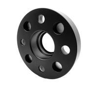 Espaciador de rueda Adaptador espaciador de rueda PCD 4x100 CB 56,1mm para Mini para Honda CRX para Accord para Civic para Acura Aleación(Negro,2PCS 20m)