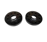 espaciador de rueda Compatible con VW Para Beetle Para Golf 2010 2011 2012 2013 2014 2 pernos PCD 5x100 CB 57,1 mm, espaciadores de rueda centrados en de 14 x 1,5(Black)