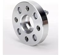 Espaciador de rueda de coche 2 piezas PCD 4x108 65,1mm 15/20/25/30/35/40/45mm adaptador espaciador de rueda para Peugeot 206/2008/207/208/306/307/308/3008 /408/espaciadores(2pcs 15mm Silver)