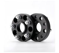 Espaciador de rueda de coche Espaciador De Rueda Para Maserati Quattroporte Alfieri Ghibli Gran Turismo Levante 2 Piezas(Black spacer 15mm)