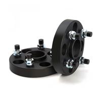 Espaciador de rueda forjado Adaptador espaciador de rueda 2 piezas para Honda para Fit/Jazz/Grace/Brio/N-BOX N-ONE N-WGN Universal(2PCS 15mm Black)