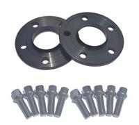 Espaciador de Ruedas Compatible Con Benz Para ML350 2004 Para A-Clase 2 Piezas Espaciadores Rueda Placa Cuña Para Cubo De Coche De 10Mm 12Mm Negros Finos(12mm)