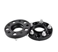 Espaciador de Ruedas Espaciadores rueda para Serie 3 PCD 5x120 CB 72.6 M14x1.5 de aluminio forjado (1990-2018), adaptador de cubo (2 piezas)(Black 35mm 2 Piece)