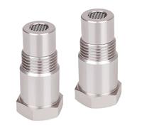 Espaciador De Sensor De O2 - Herramienta Automotriz De Acero Inoxidable 304 De 7 Cm, Adaptador De Sensor De Oxígeno Para Flujo De De Motor, Espaciador De Sensores De Oxígeno, Drenaje De Derivac